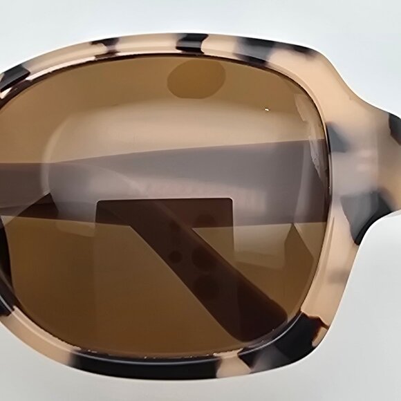 Laguna Eyewear Cleo Tortoise Cream Frame Polarized Brown Lens Sunglasses 56mm main image 10